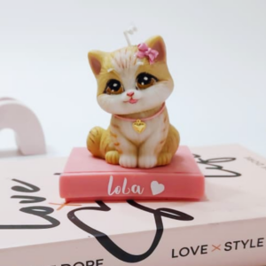 vela gato vela gato personalizado vela gatico vela gatito kitty